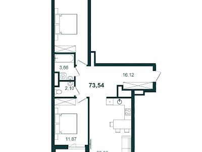 квартира по адресу Зеленая ул., 115Б
