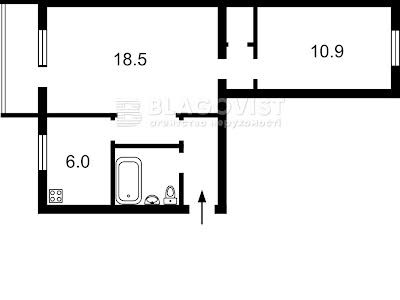 квартира за адресою Київ, Єреванська, 8