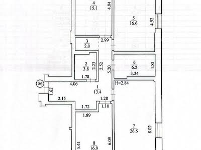 квартира по адресу Крепостной тупик (Тверской), 7б