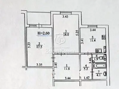 квартира за адресою Науки просп., 60а