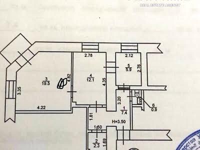 квартира по адресу Рейтарская ул., 18