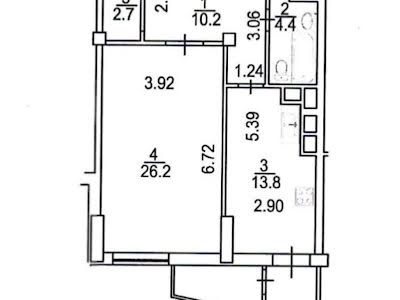 квартира за адресою Петра Григоренка просп., 23