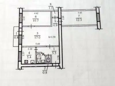 квартира за адресою Олександра Поля просп. (Кірова), 127