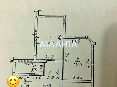 квартира за адресою Одеса, Середньофонтанська вул., 19