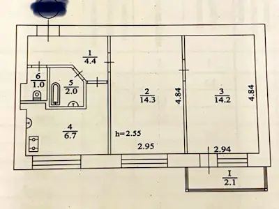 квартира по адресу Марии Капнист ул. (Желябова), 10а