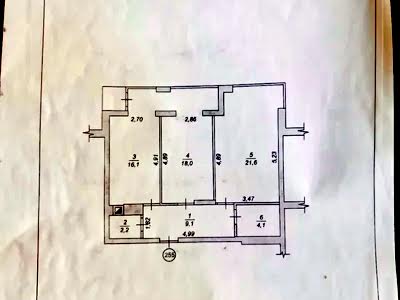 квартира по адресу Витрука ул., 6Б