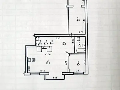 квартира по адресу Терещенковская ул. (Червоного Казачества), 2