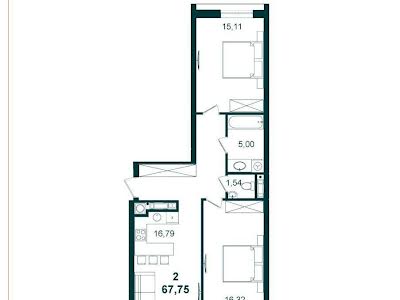 квартира за адресою Зелена вул., 115Б