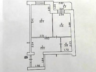 квартира по адресу Любецкая ул., 104