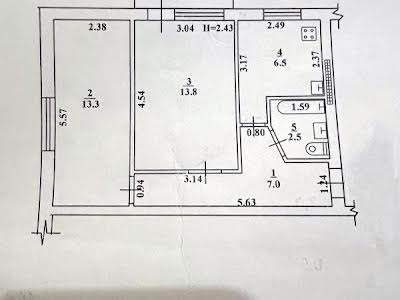 квартира по адресу Генерала Петрова ул., 1