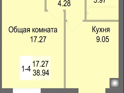 квартира по адресу с. Софиевская борщаговка, Героев Небесной Сотни просп., 26/19