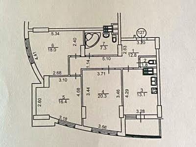 квартира за адресою Київ, Берестейський просп. (Перемоги), 121-А