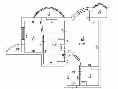 квартира по адресу Урловская ул., 21б