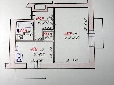 квартира по адресу Героев Крут бульв. (Героев Сталинграда), 13