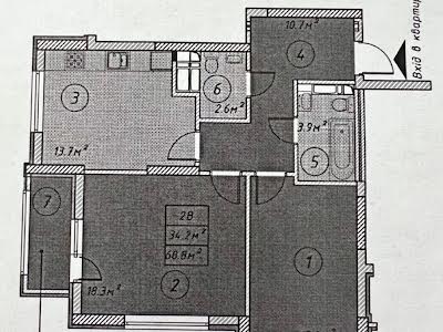 квартира по адресу Богдановская ул., 7Д