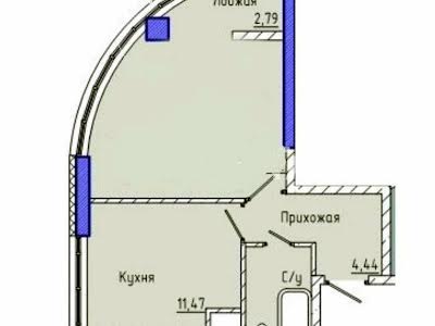 квартира по адресу Каманина ул., 16А