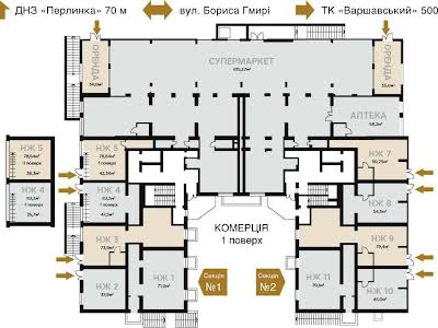 комерційна за адресою Бориса Гмирі, 7