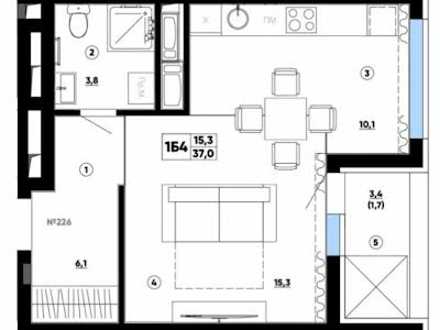 квартира за адресою Панорамна вул., 7