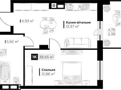 квартира по адресу Львов, Орлика Пилипа ул., 10