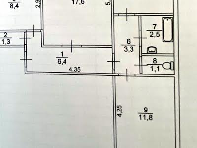 квартира за адресою Гідропаркова вул., 9