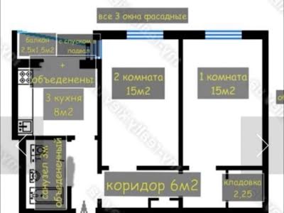 квартира по адресу Владимира Ивасюка просп. (Героев Сталинграда), 1