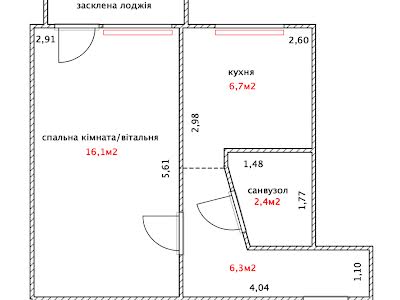 квартира по адресу Фортечный тупик (Тверской), 6/8