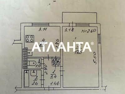 квартира по адресу Евгения Чикаленко ул., 44