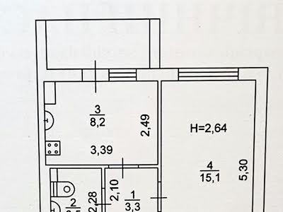 квартира по адресу пгт. Авангард, Торговая, 15