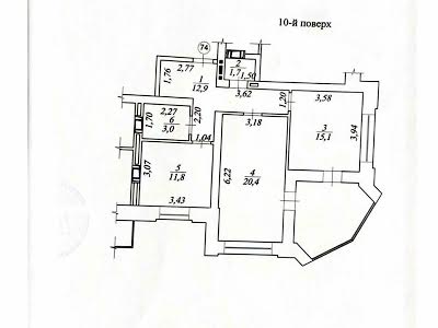 квартира по адресу Григорьевское шоссе (Комсомольское), 28