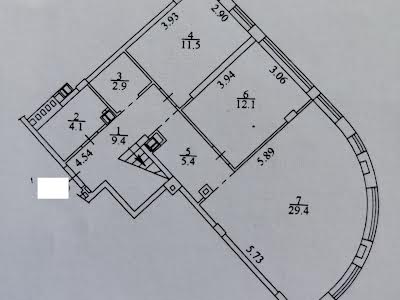 квартира за адресою Тадея Рильського бульв., 3