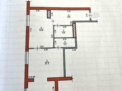 квартира по адресу Днепр, Мандрыковская ул., 51л