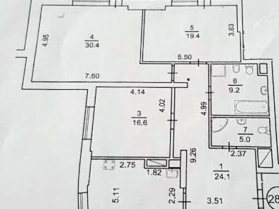 квартира за адресою Старонаводницька вул., 6 Б