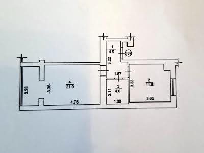 квартира по адресу с. Петропавловская борщаговка, Соборная ул., 14а