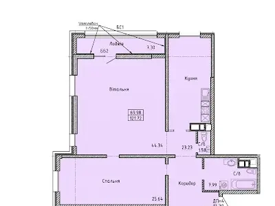 квартира за адресою Шевченка просп., 29/1