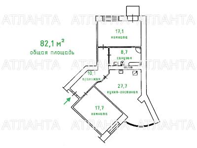 квартира за адресою Кленова вул., 2-а