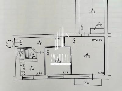 квартира по адресу Леси Украинки бульв., 20/22