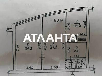 квартира по адресу Аркадиевский пер., 9-1