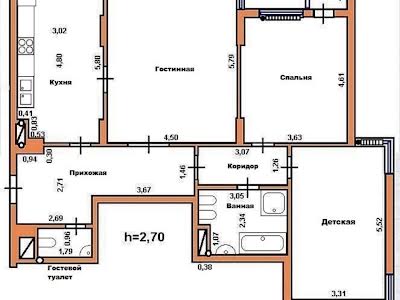 квартира за адресою Лобановського просп. (Червонозоряний), 6г