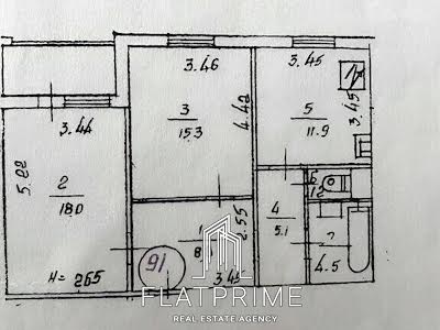 квартира за адресою Вишняківська вул., 13Б