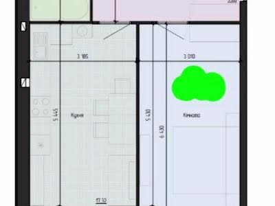 квартира за адресою Домбровського вул., 3б корп. 15