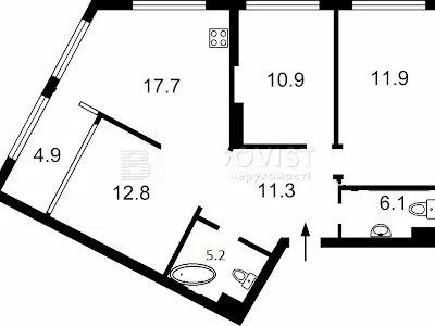 квартира по адресу Киев, Причальная ул., 12