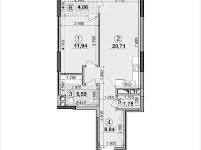 квартира за адресою Дніпровська наб., 16г