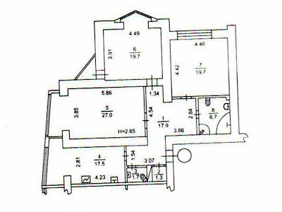 квартира по адресу Юлии Здановской ул. (Ломоносова), 56