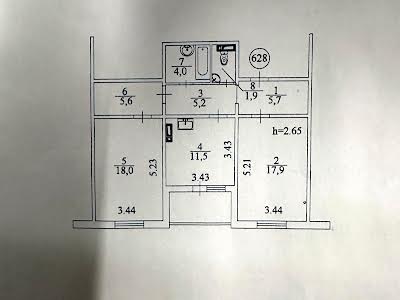 квартира за адресою Ясинуватський пров., 11