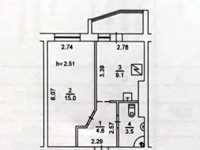 квартира за адресою Сергія Москаленка вул. (Красовського), 49