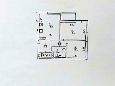 квартира за адресою Київ, Олександра Олеся вул., 2в