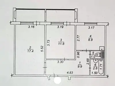 квартира по адресу Европейская ул. (Жовтнева), 34-Б