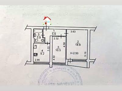 квартира за адресою Київ, Дмитрівська вул., 2