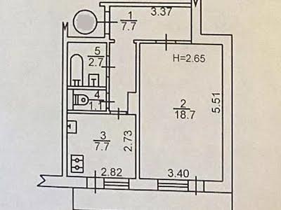 квартира по адресу Героев Днепра ул., 57