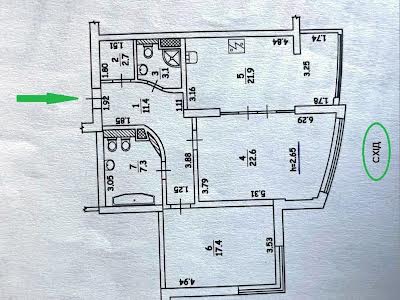 квартира за адресою Київ, Ушакова Миколи вул., 1В